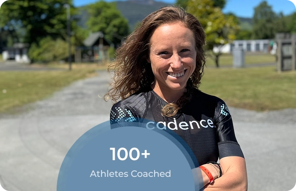 Cadence doctor-coach standing outside
